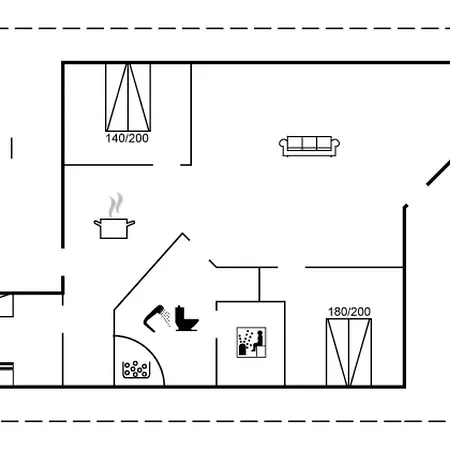 Eljena - 700m From The Sea By Interhome בית נופש Nedre Lysabild